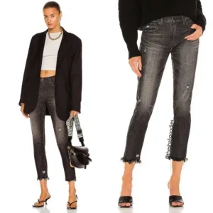 Moussy Vintage Diana Black Skinny Jeans Size 27