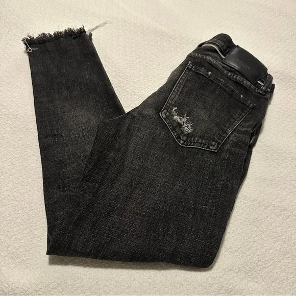 Moussy Vintage Diana Black Skinny Jeans Size 27