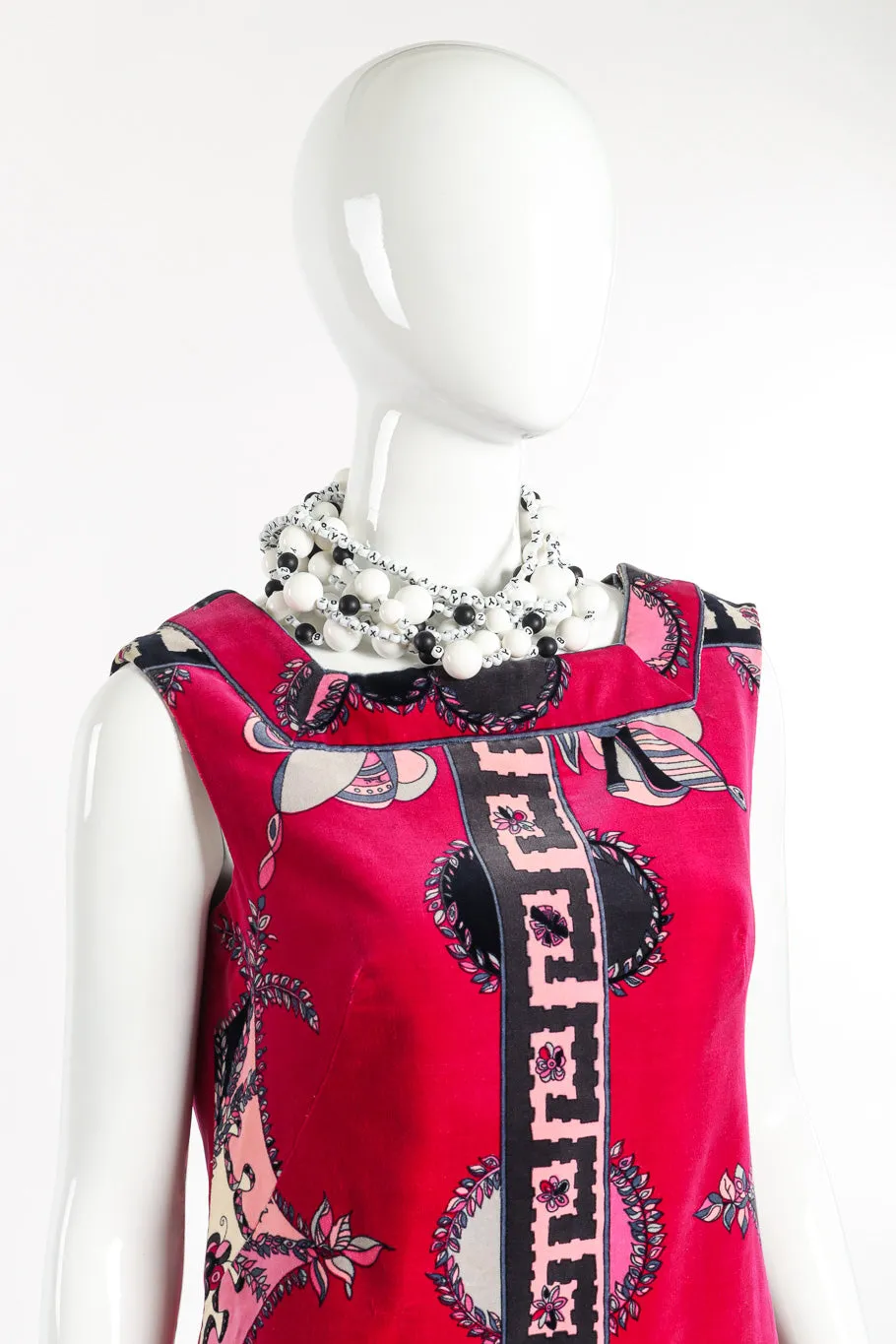 Multistrand Letter Bead Necklace
