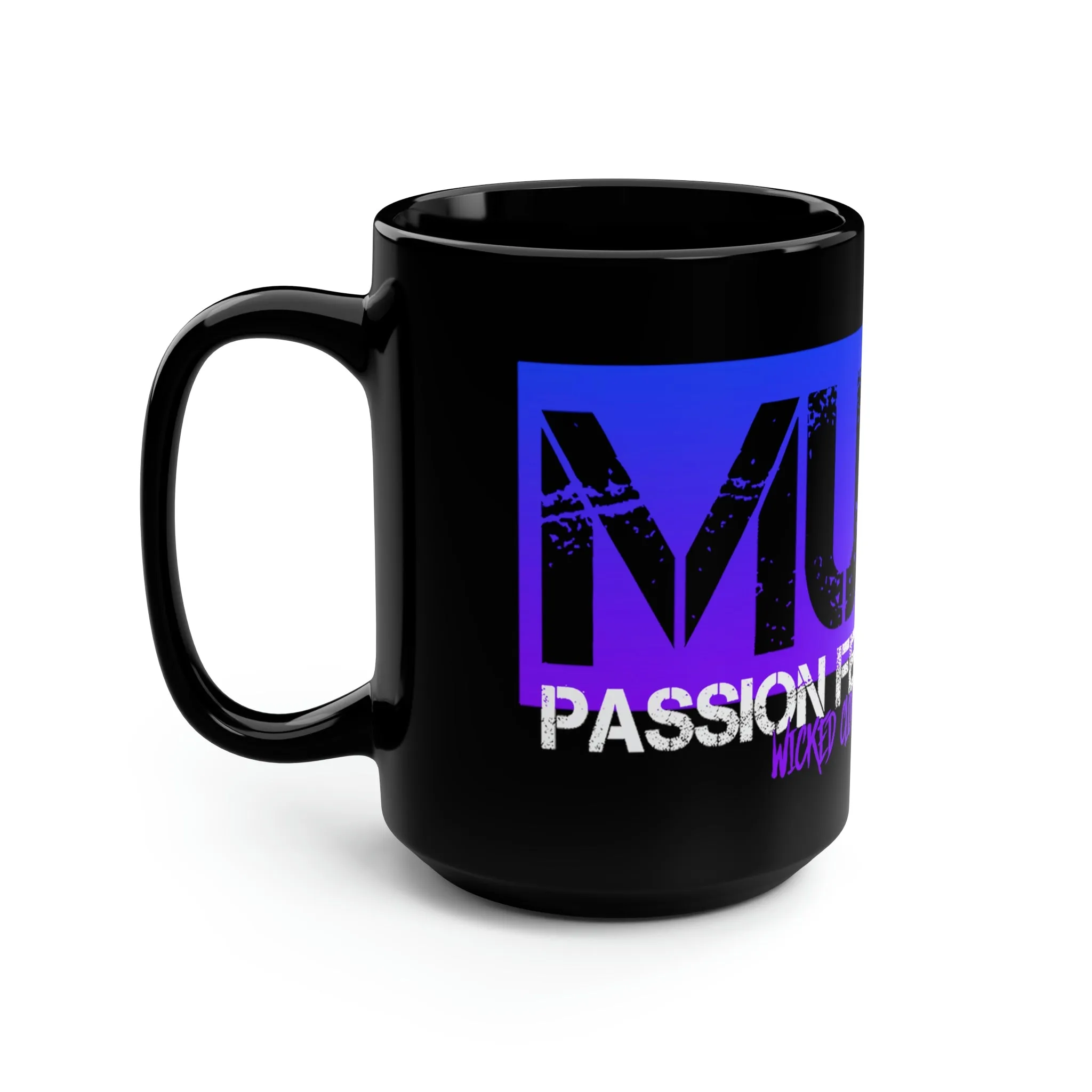 Music Passion Feeds My Soul Ocean/Black Mug