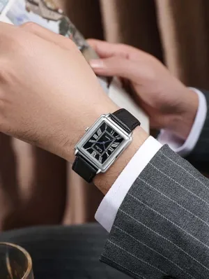 NEW Men's Geduo Business Watch, Black
