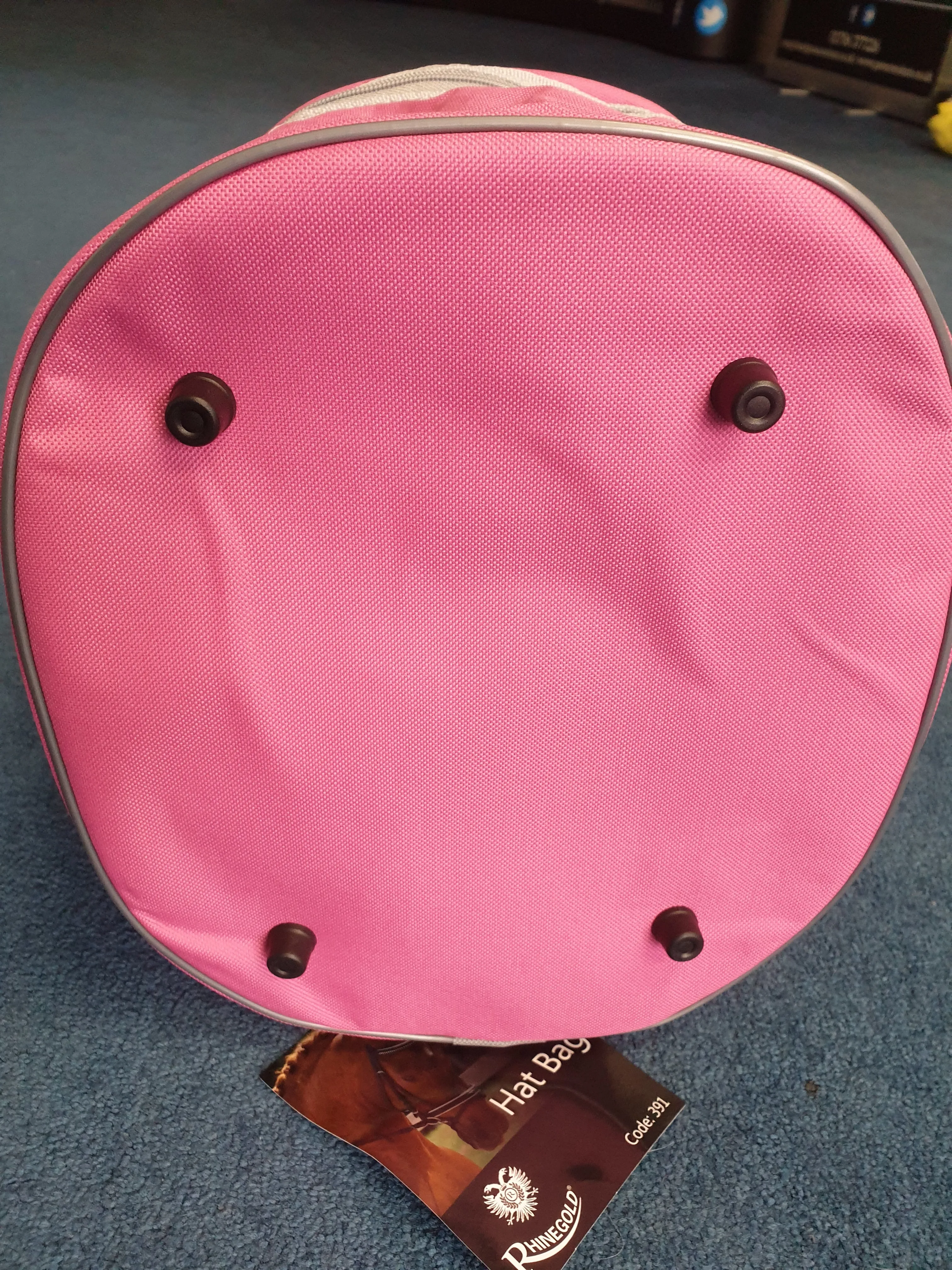 NEW Rhinegold hat bag one size pink