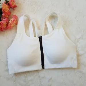 Nike Dri-Fit Women's High-Support Padded Front-Zip Sports Bra