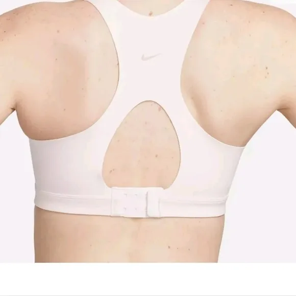 Nike Women's Dri-FIT Alpha High Support Padded Zip Front Sports Bra Small (A-C)