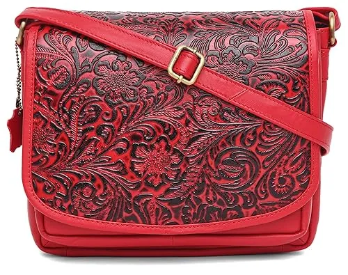 NOBILITY Bags for Women-Premium Leather Vintage Fashion Purse with Adjustable Strap