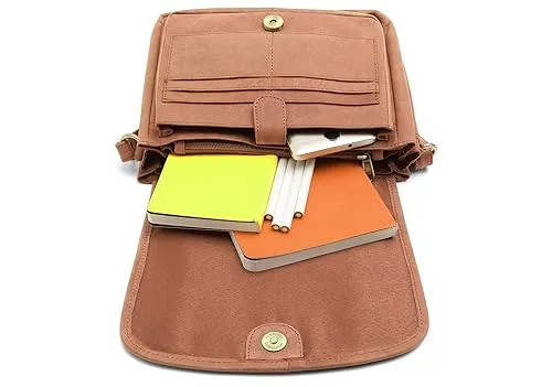 NOBILITY Bags for Women-Premium Leather Vintage Fashion Purse with Adjustable Strap
