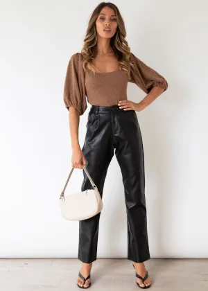 Northern Sun Bodysuit - Mocha