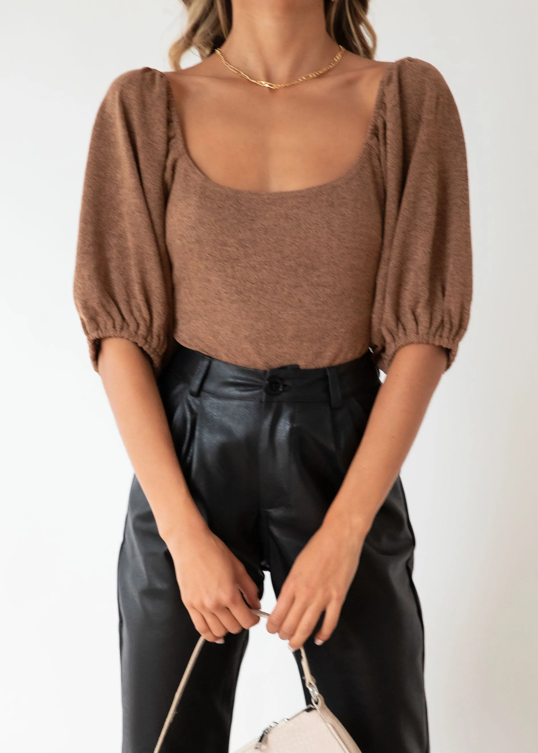 Northern Sun Bodysuit - Mocha