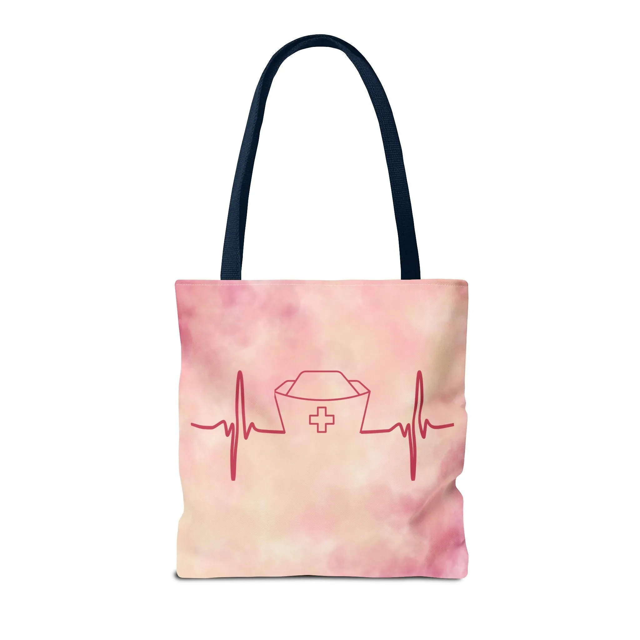 Nurse Heartbeat Tote Bag (AOP)