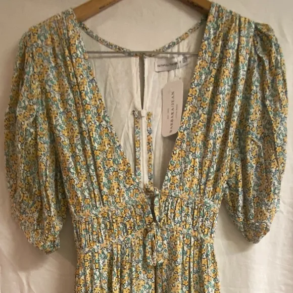 NWT Faithfull The Brand Patrinico Midi Dress