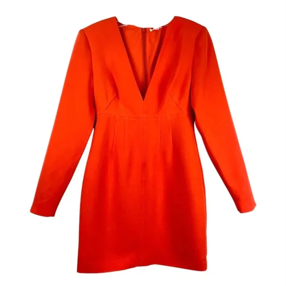 NWT Flame Crepe Mini Dress