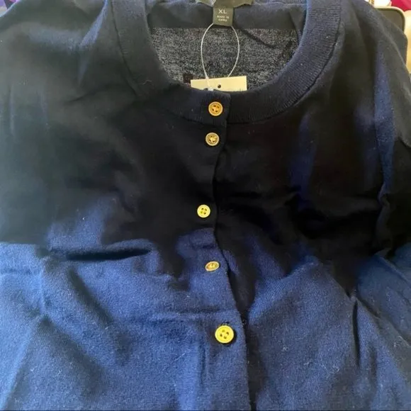 NWT J. Crew Front Button Knit Cardigan XL