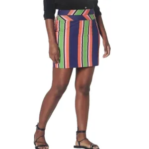 NWT Trina Turk Free Time Stripe Mini Skirt SZ 4