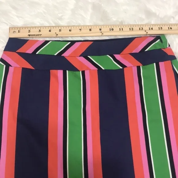 NWT Trina Turk Free Time Stripe Mini Skirt SZ 4