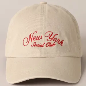 NY Social Club Cap