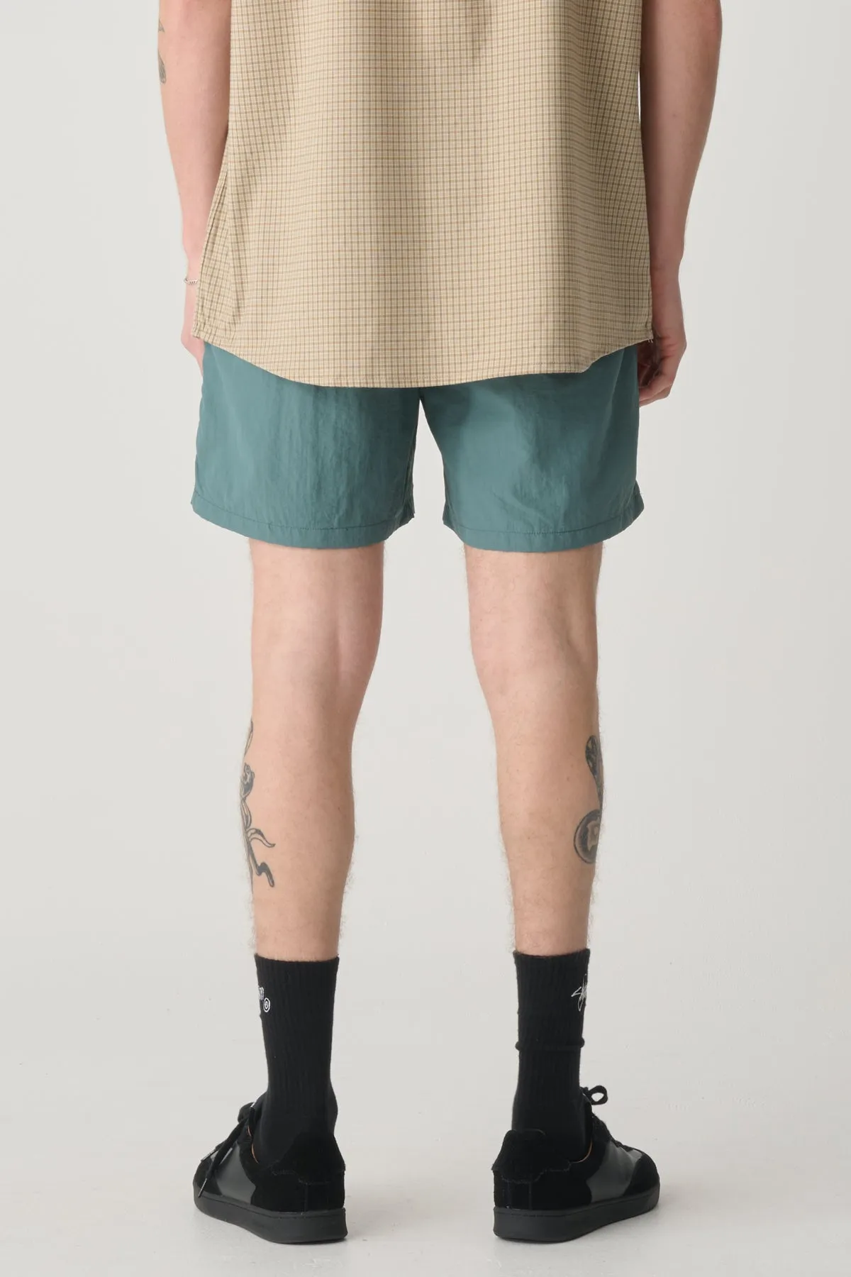 NYLON KING COAST BOXER - DARK SAGE GREEN
