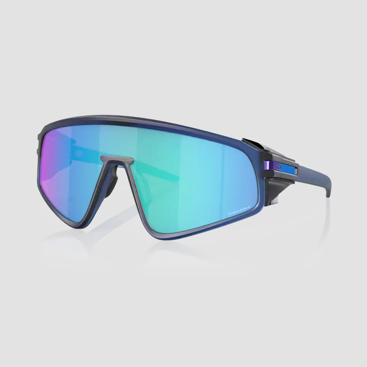 Oakley Latch Panel Sunglasses Matte Transparent Navy/Prizm Sapphire 35L