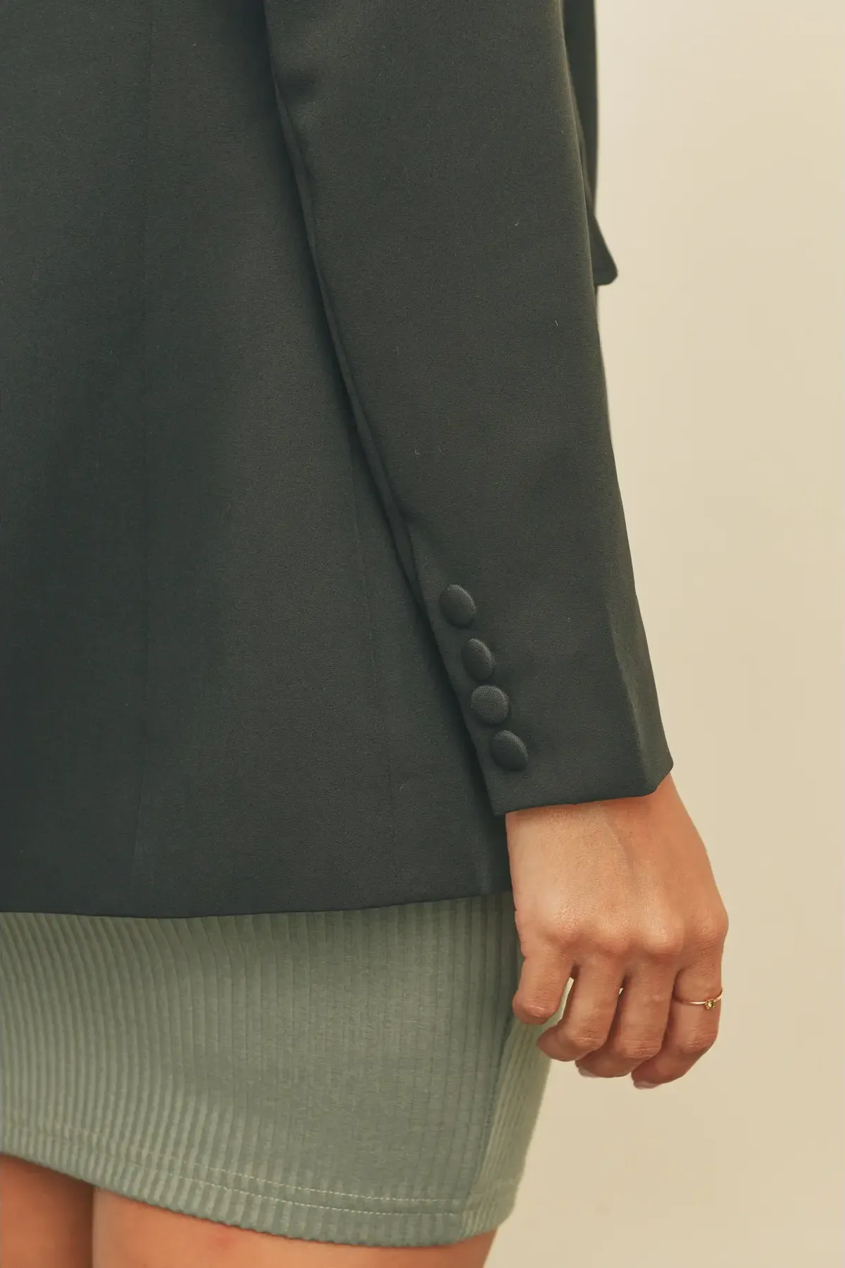 On Point Button Blazer