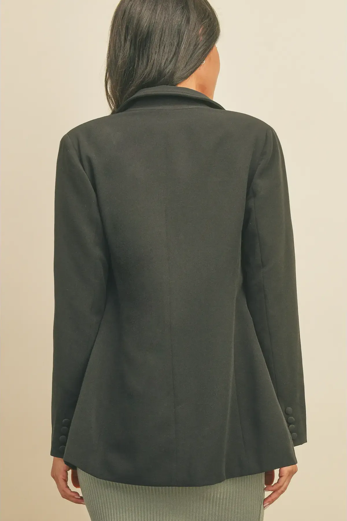 On Point Button Blazer