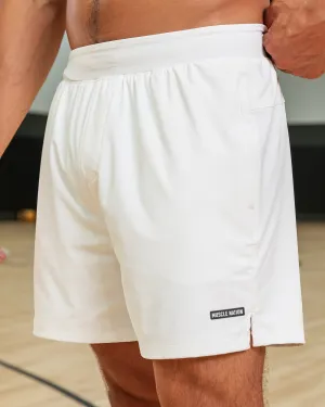 On Repeat Training 5" Shorts - White