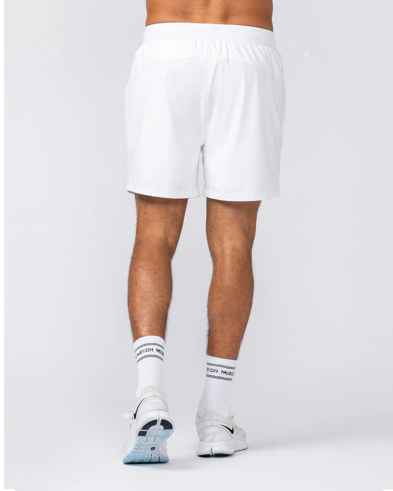 On Repeat Training 5" Shorts - White