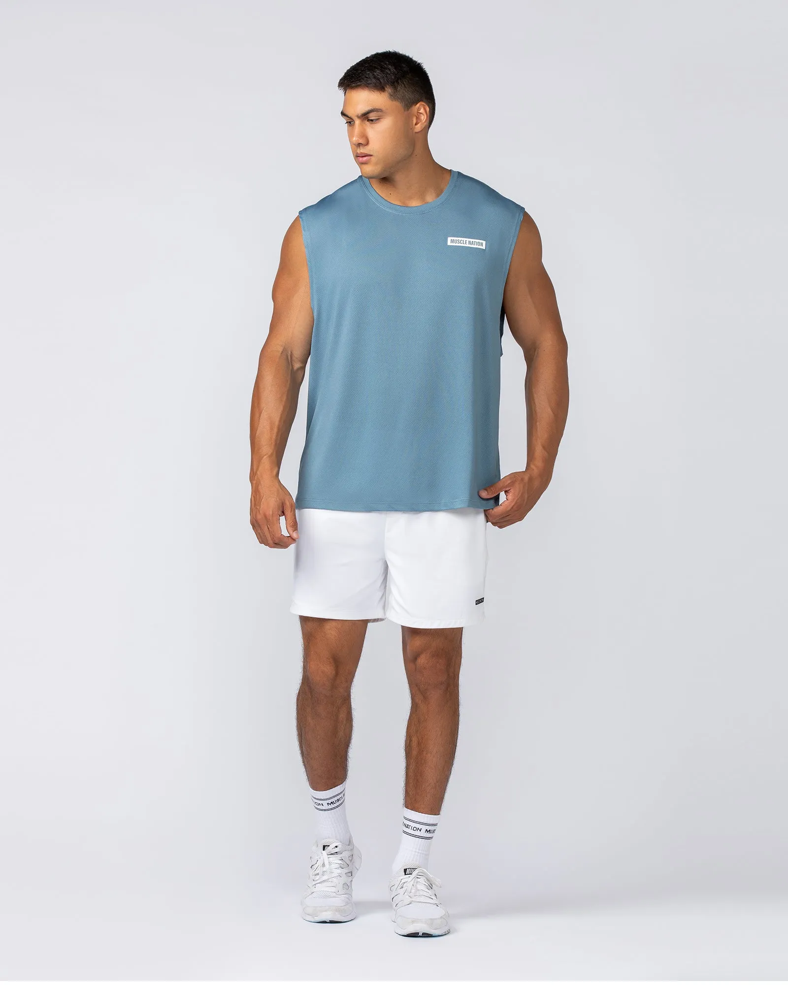 On Repeat Training 5" Shorts - White