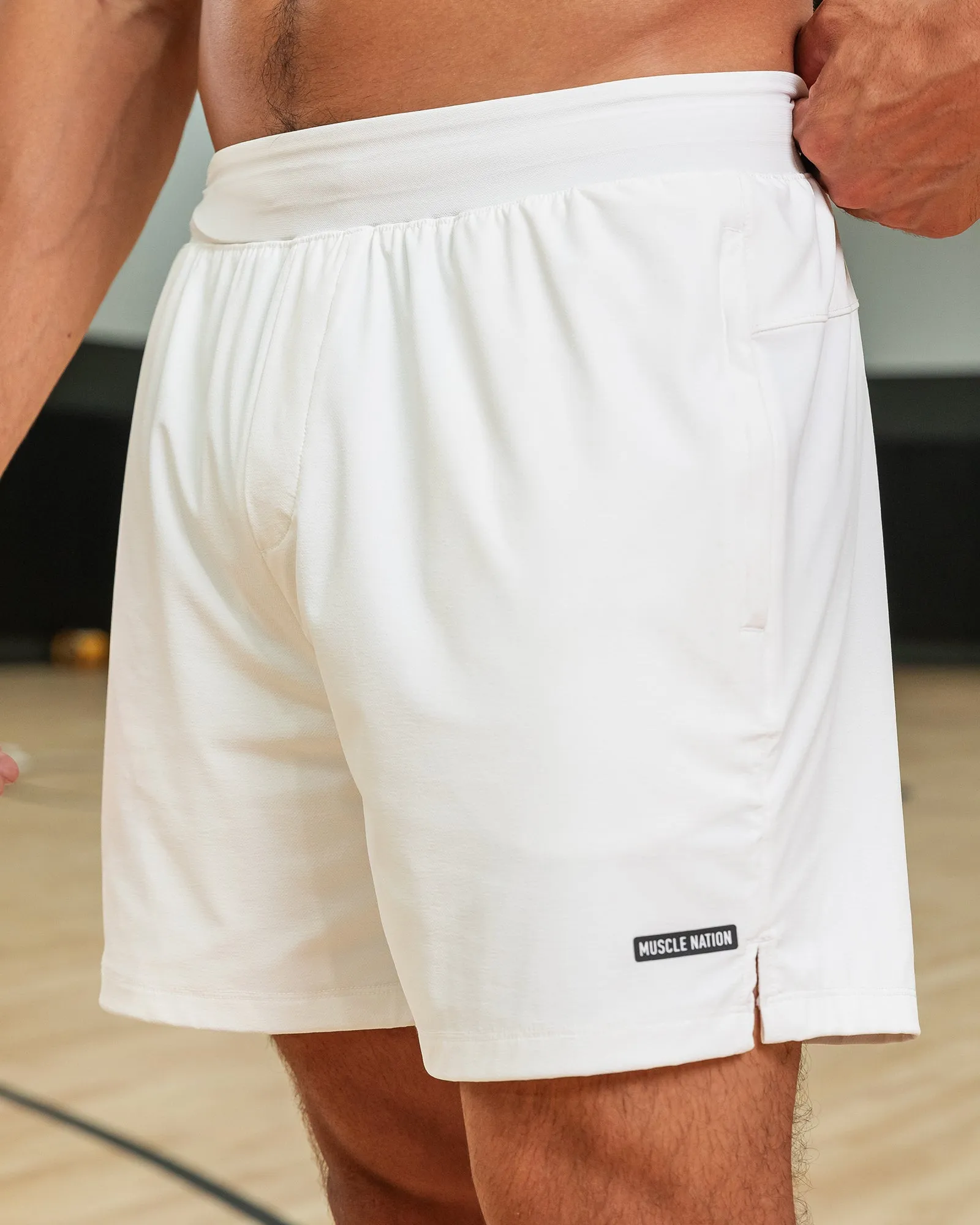 On Repeat Training 5" Shorts - White