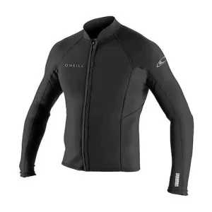 O'Neill Mens Reactor II 1.5mm Front Zip Wetsuit Jacket