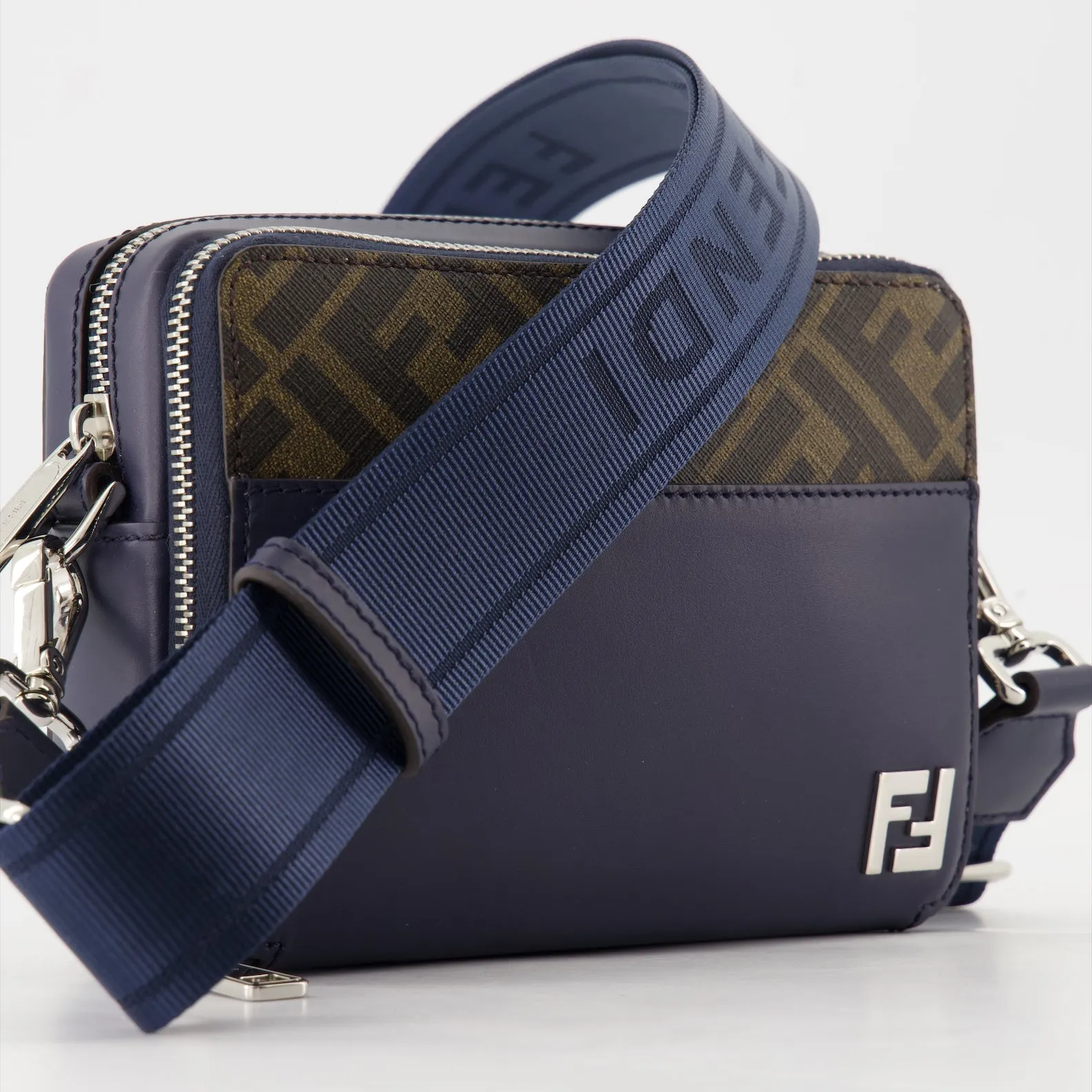 Organizer FF Blue Crossbody Bag