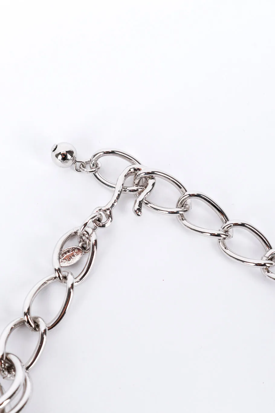 Oversized Cable Chain Collar Necklace