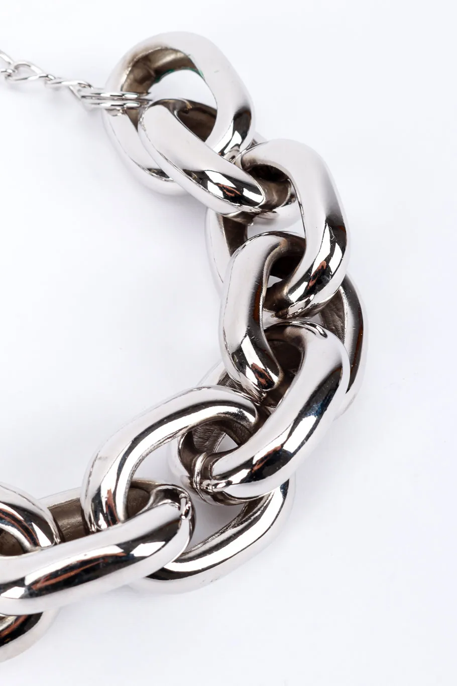 Oversized Cable Chain Collar Necklace