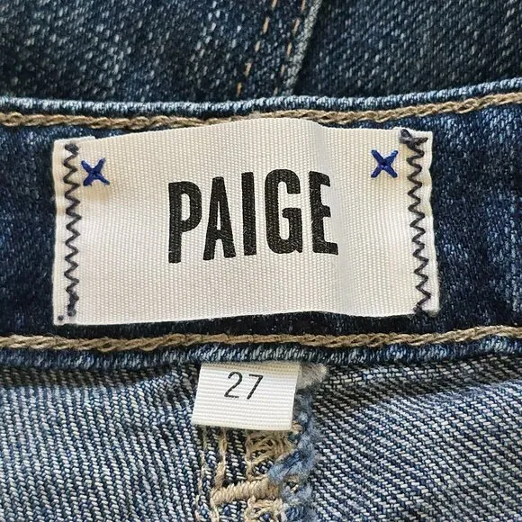 Paige Jimmy Jimmy Rolled Cuff Denim Jean Shorts in Audrey