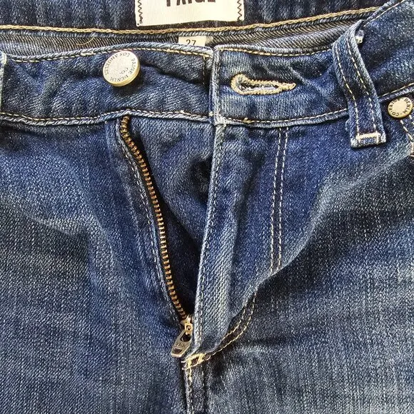 Paige Jimmy Jimmy Rolled Cuff Denim Jean Shorts in Audrey