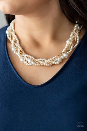 Paparazzi Royal Reminiscence - Gold Necklace