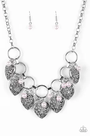 Paparazzi Very Valentine - Heart Necklace