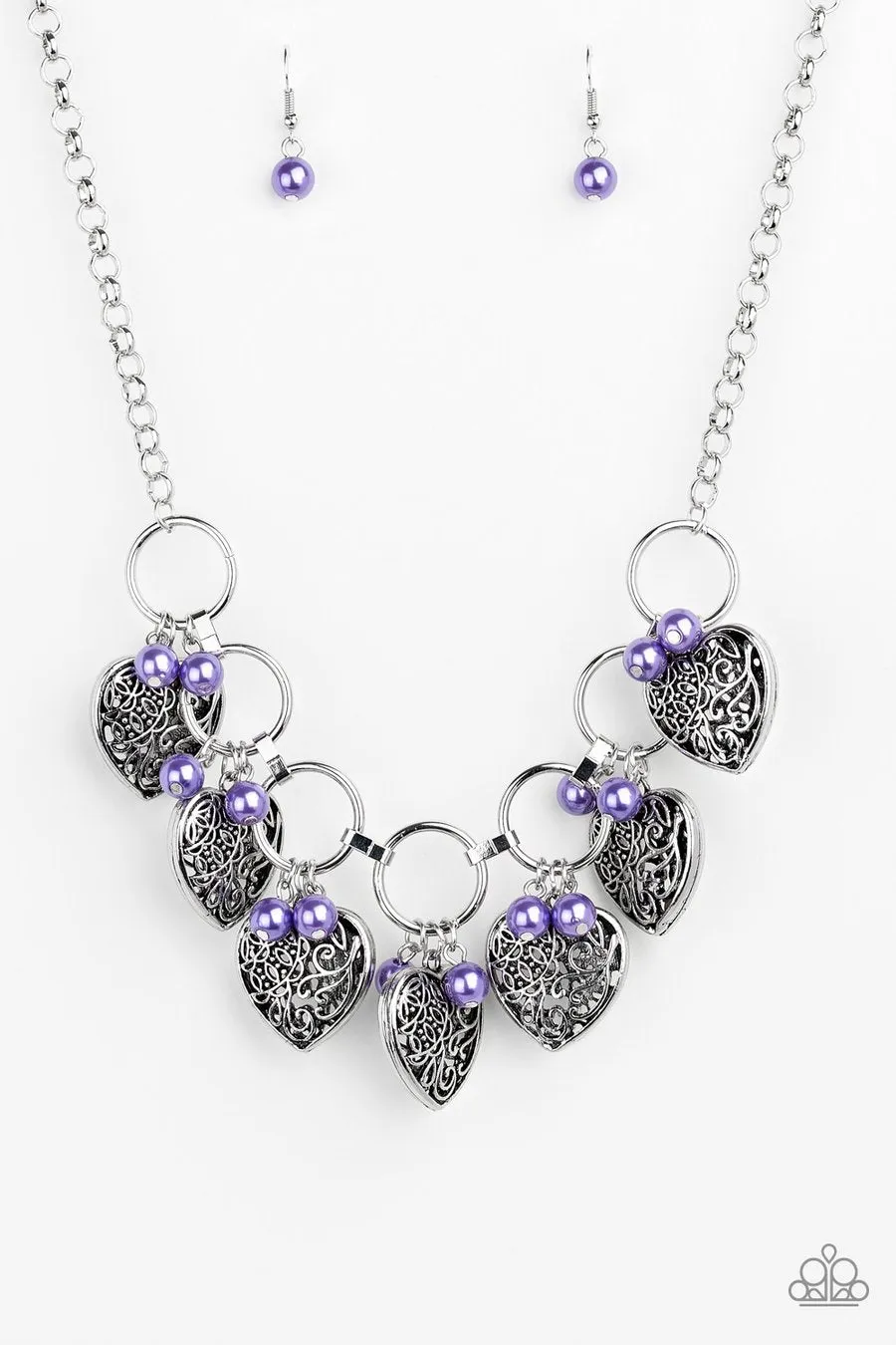 Paparazzi Very Valentine - Heart Necklace