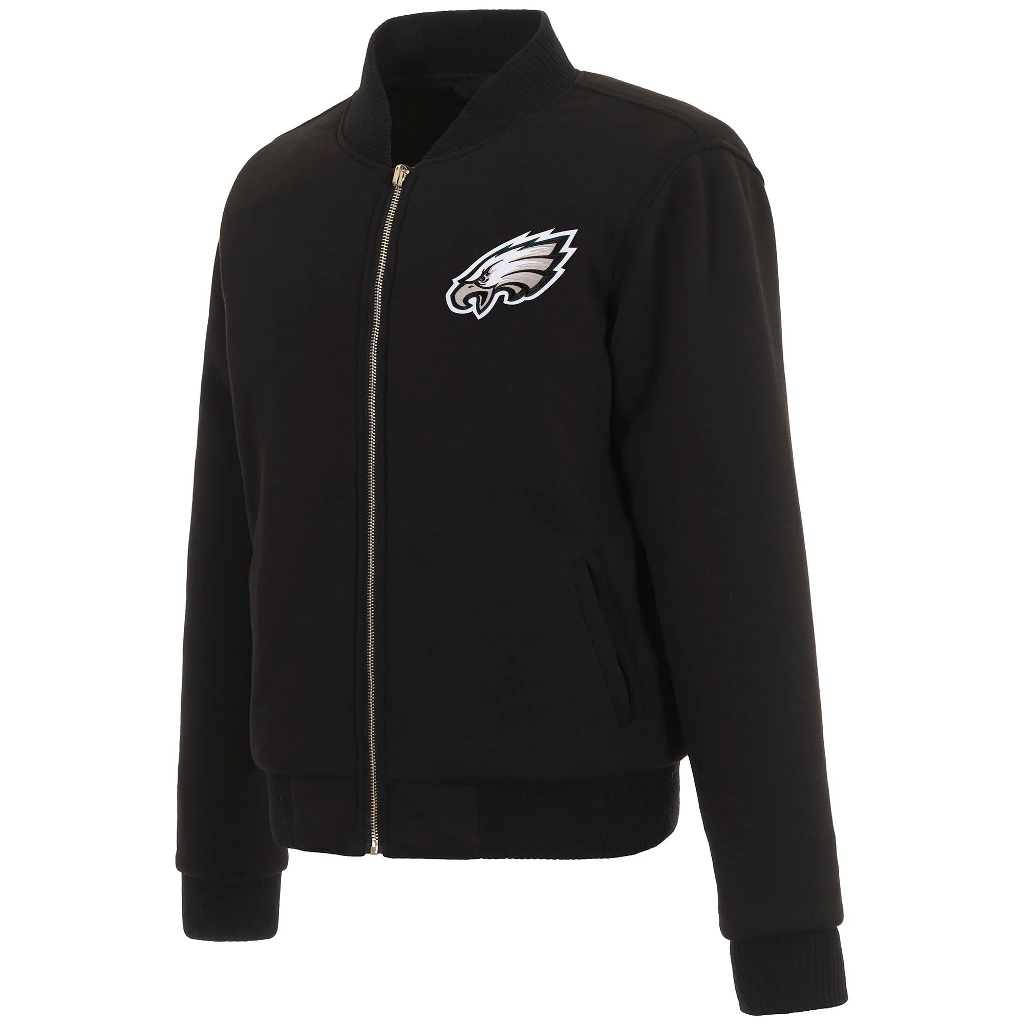 Philadelphia Eagles Ladies Reversible Fleece Jacket