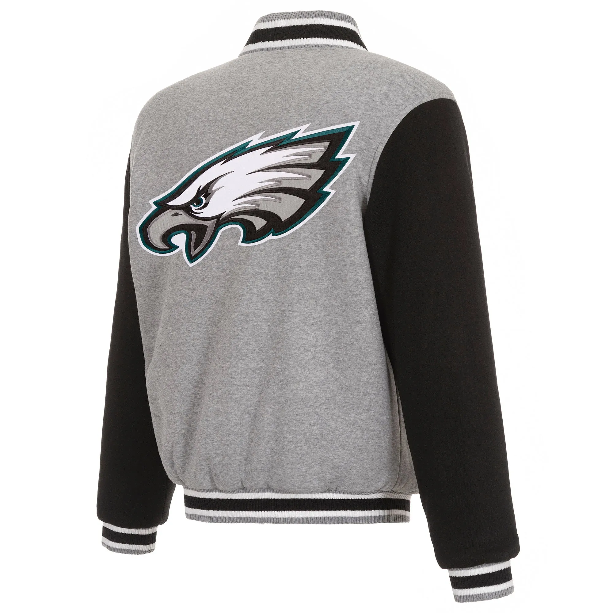 Philadelphia Eagles Reversible Two-Tone Fleece Jacket