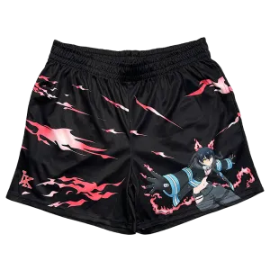 Pink Fire Shorts