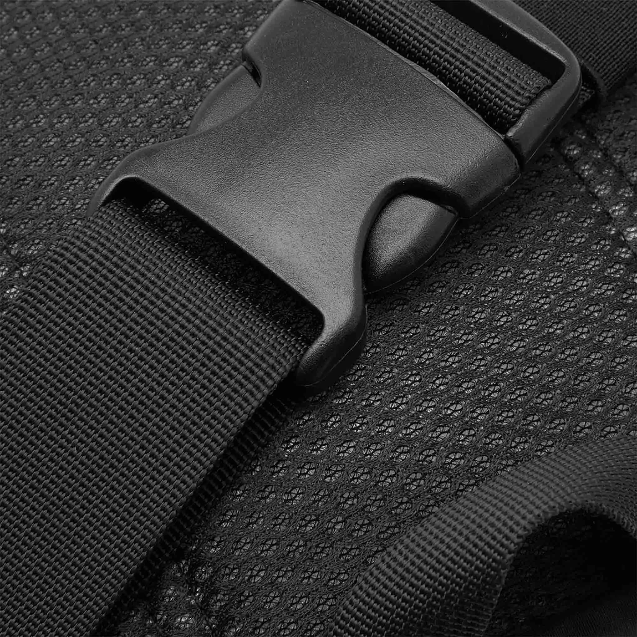 Polar Nylon Hip Bag Black