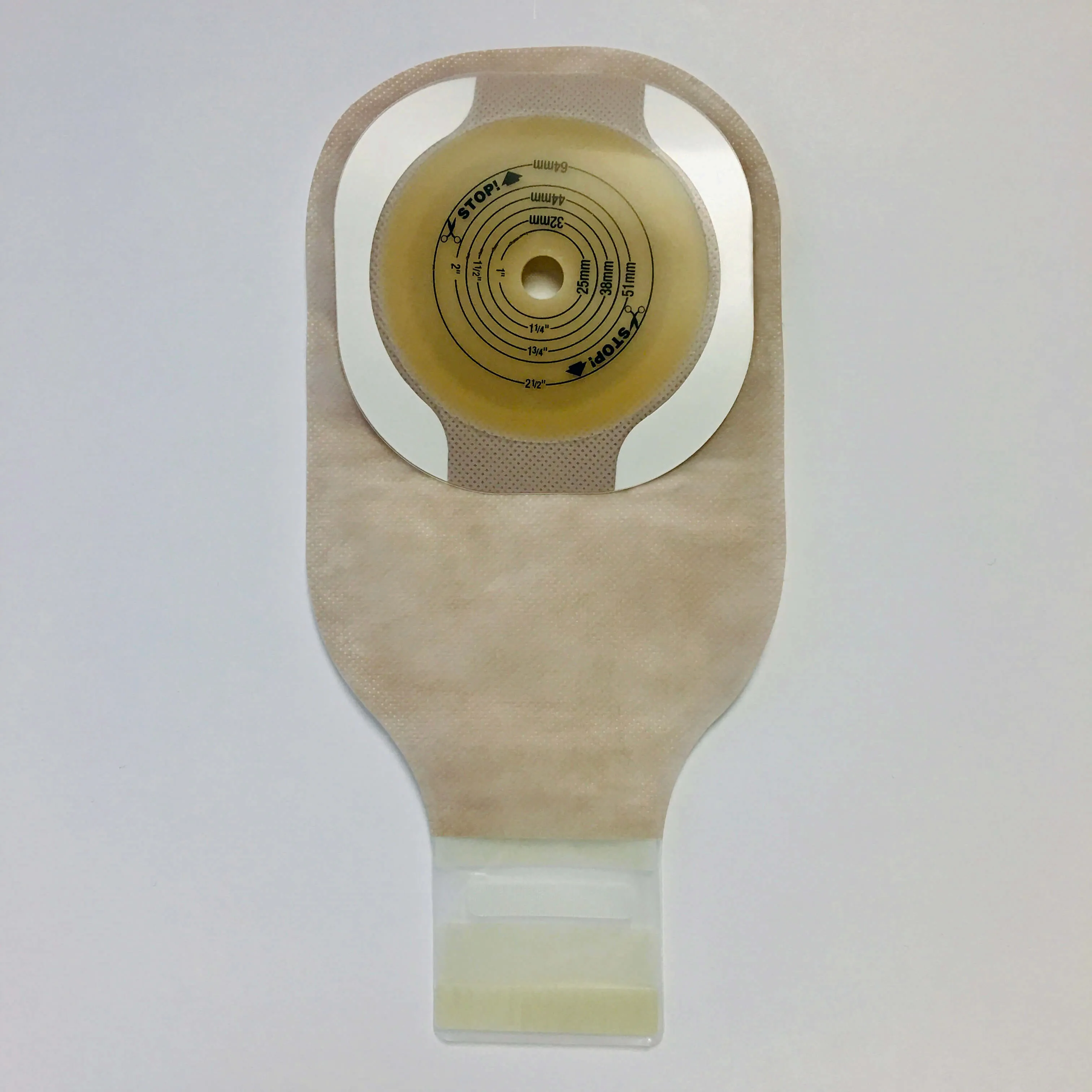 Premier One-Piece Drainable Ostomy Pouch with  FlexWear Flat Barrier