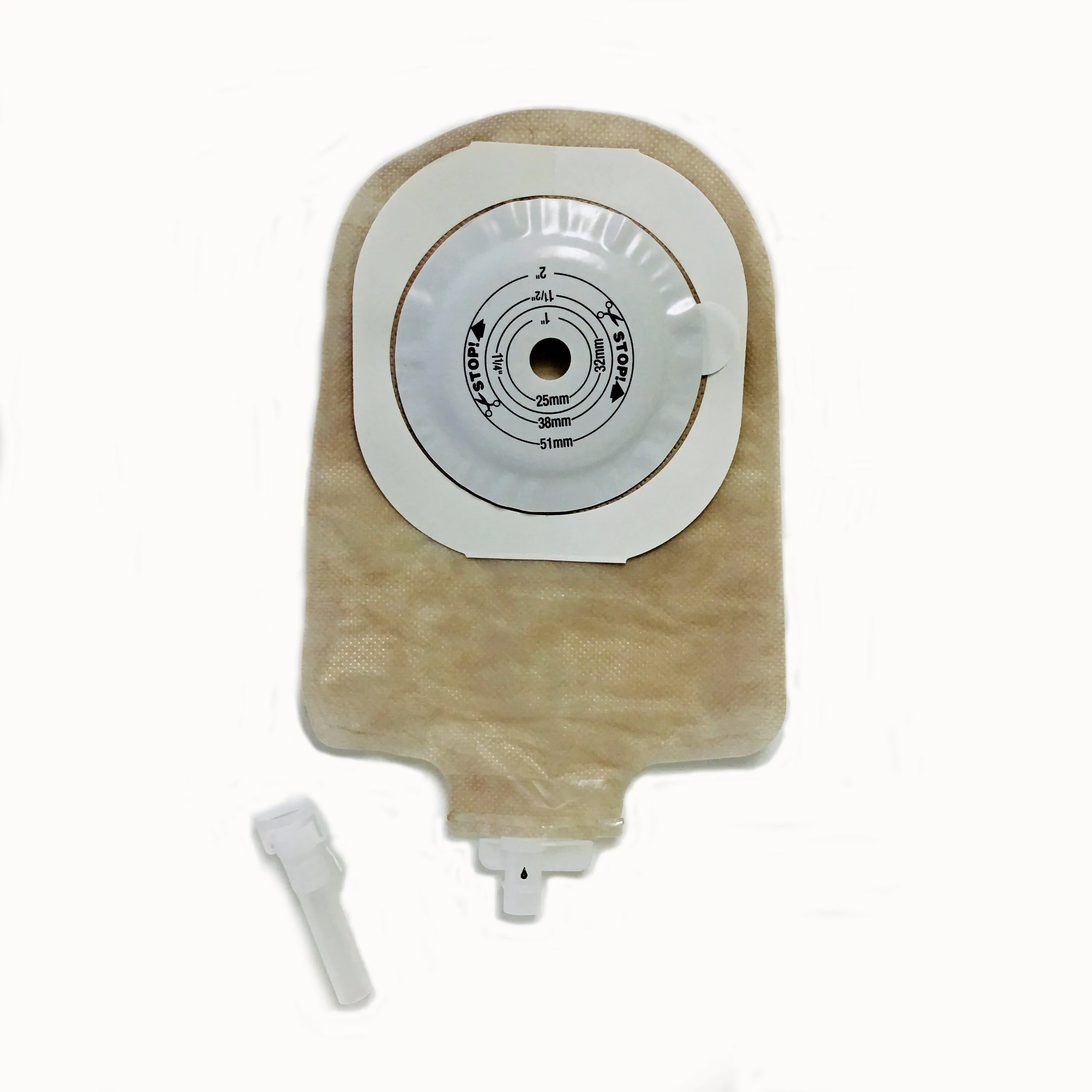 Premier One-Piece Urostomy Pouch with Flextend Convex Barrier (Transparent)