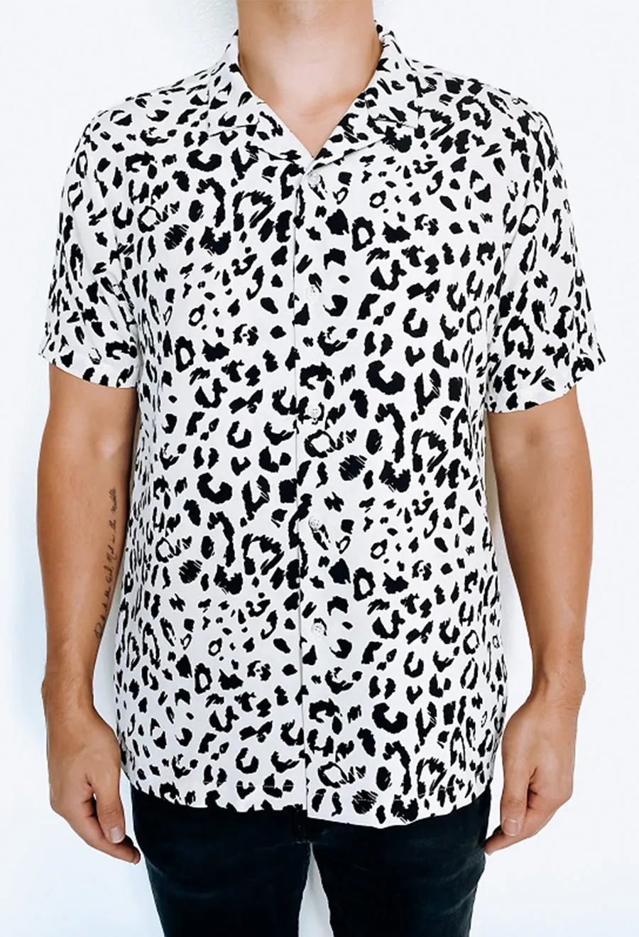 PRINTED BUTTON UP