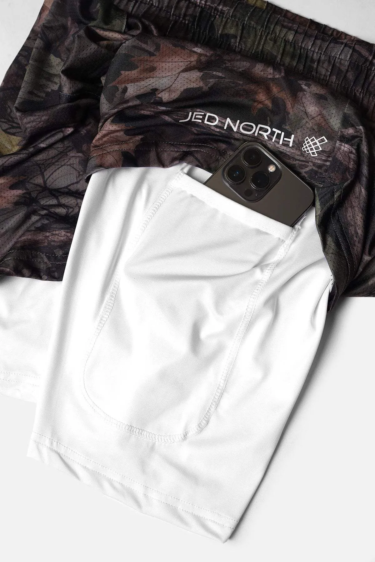 Pro 2-in-1 Active 7" Training Shorts - Cajun Camo