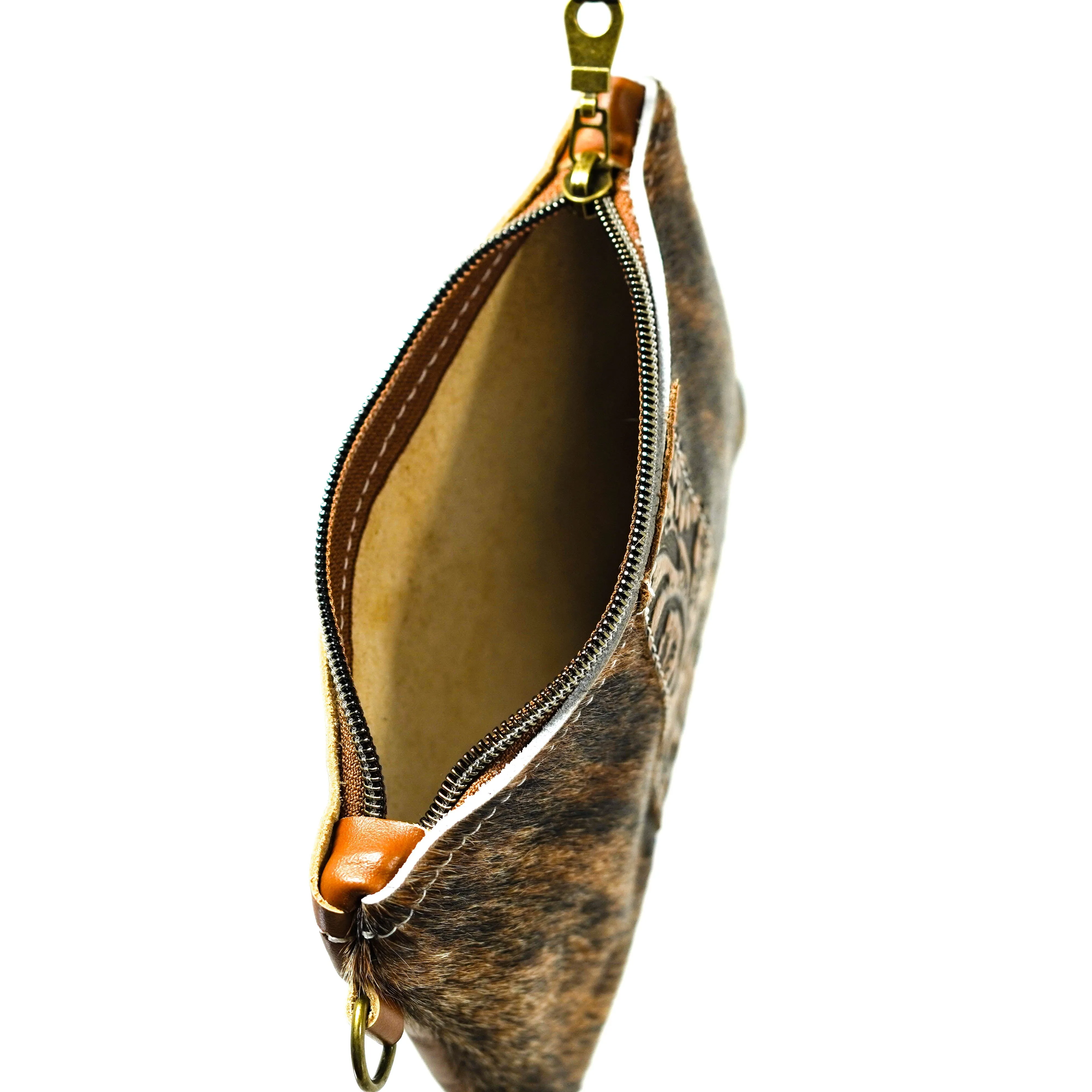 Purse Organizer - Dark Brindle w/ Honey Tool
