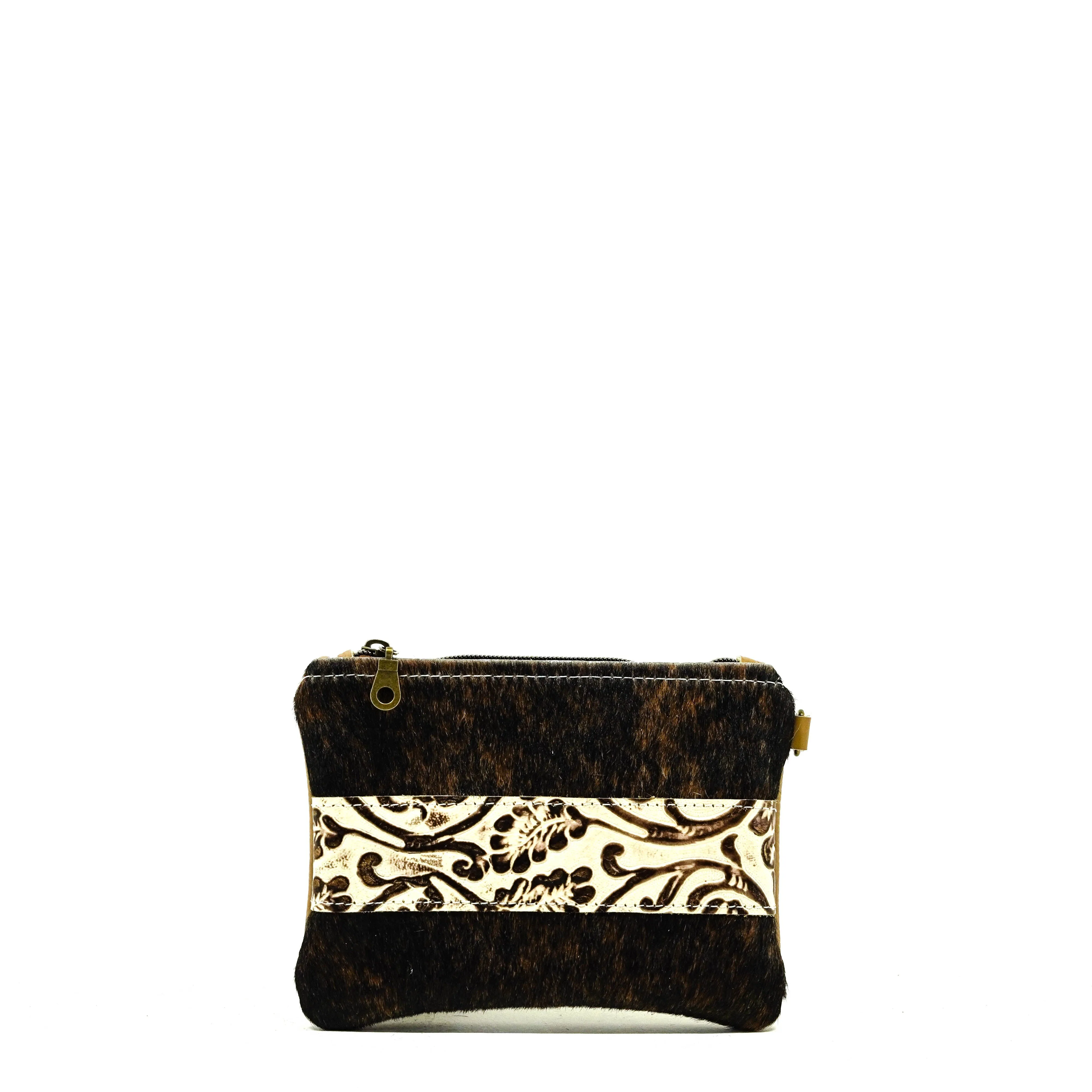 Purse Organizer - Dark Brindle w/ Ivory Tool