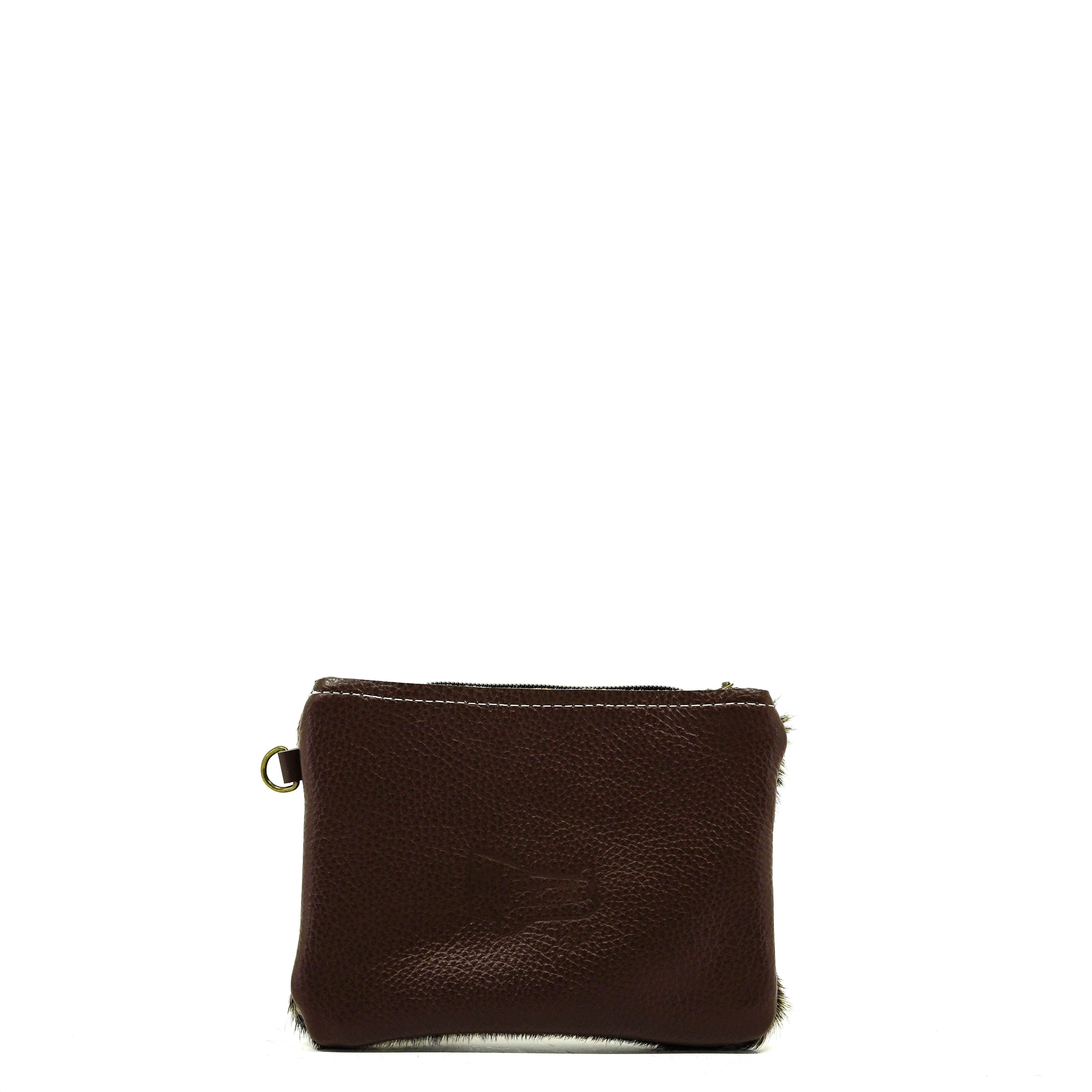 Purse Organizer - Exotic Brindle w/ Saddle Croc