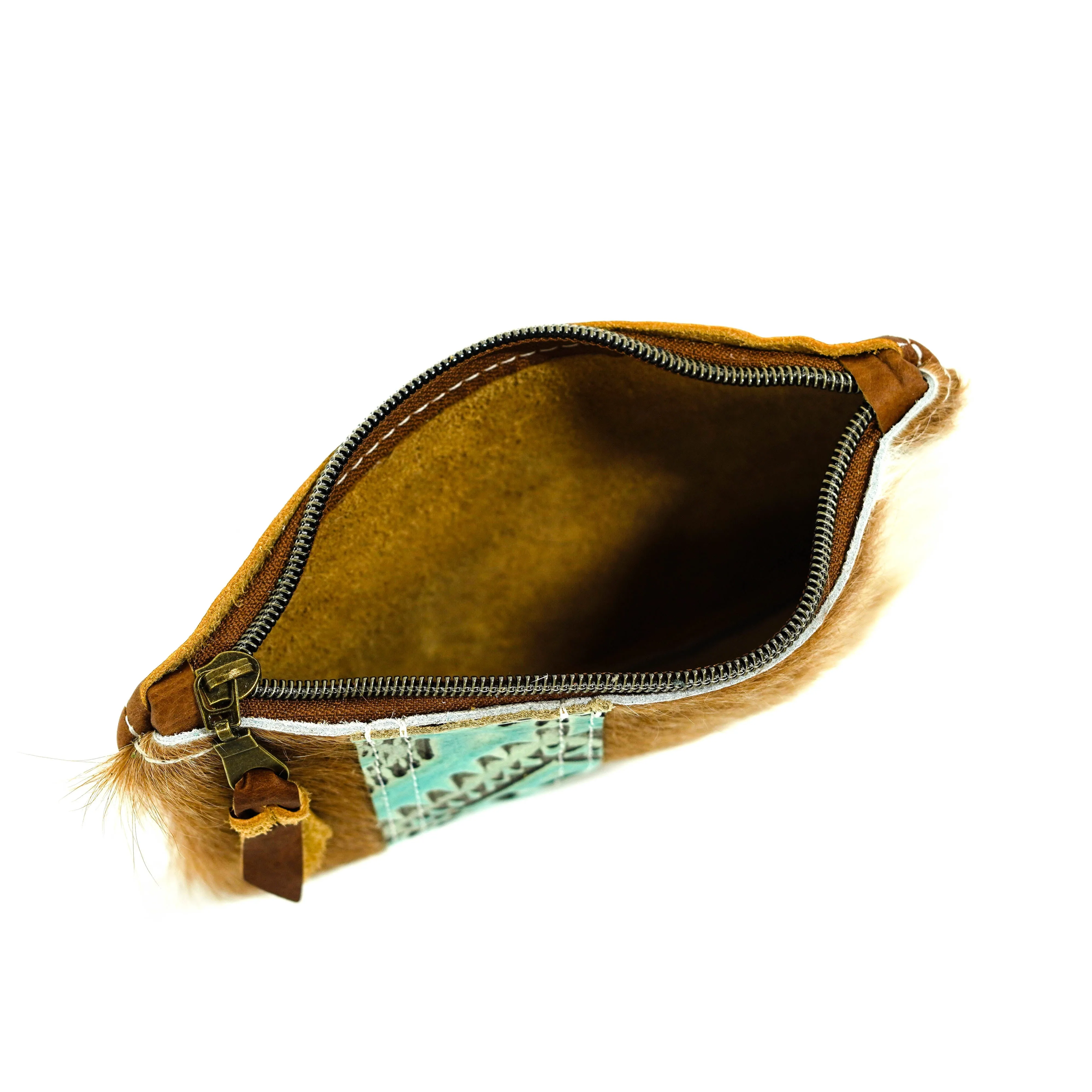 Purse Organizer - Light Brindle w/ Caribbean Aztec