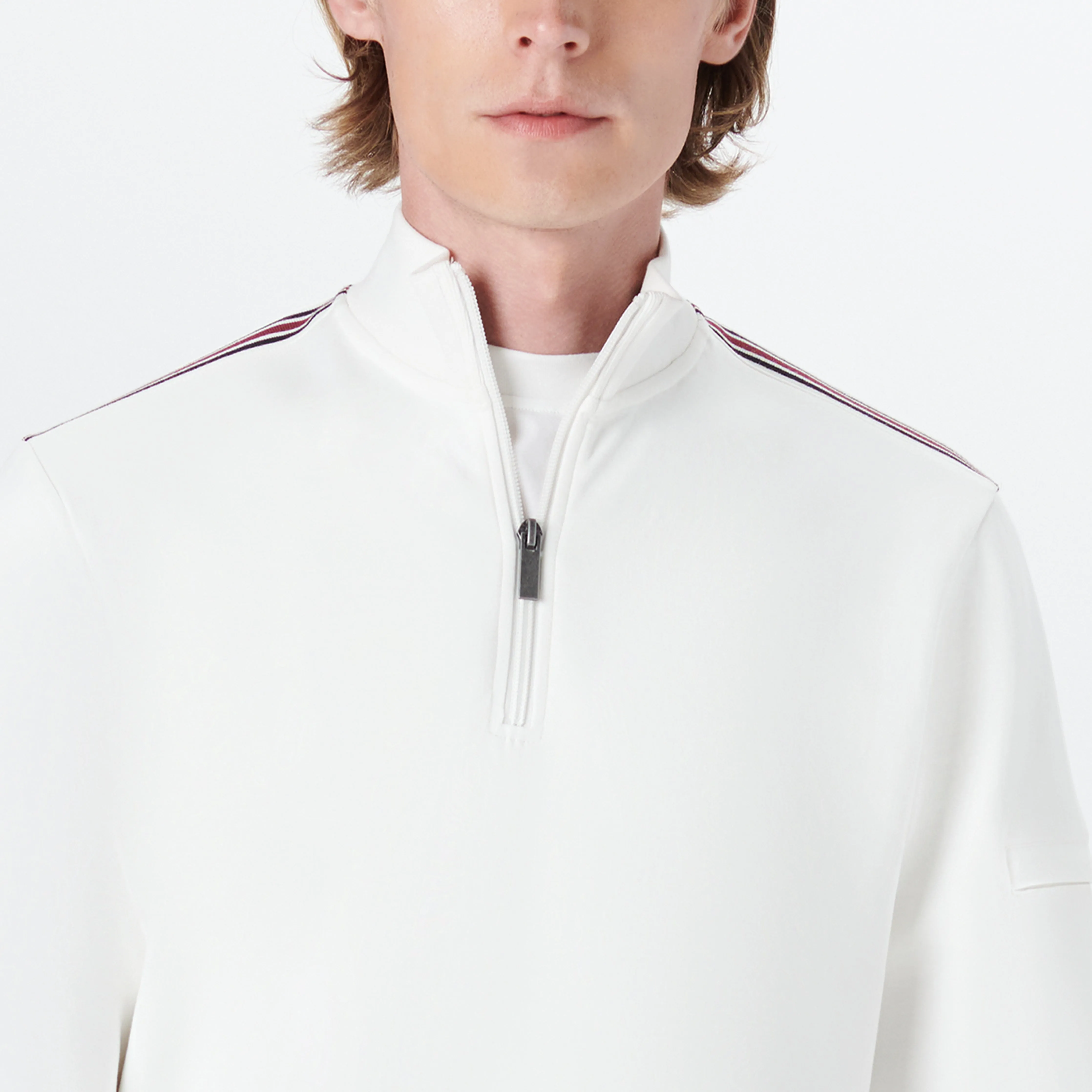 Quarter Zip Pullover Sweatshirt