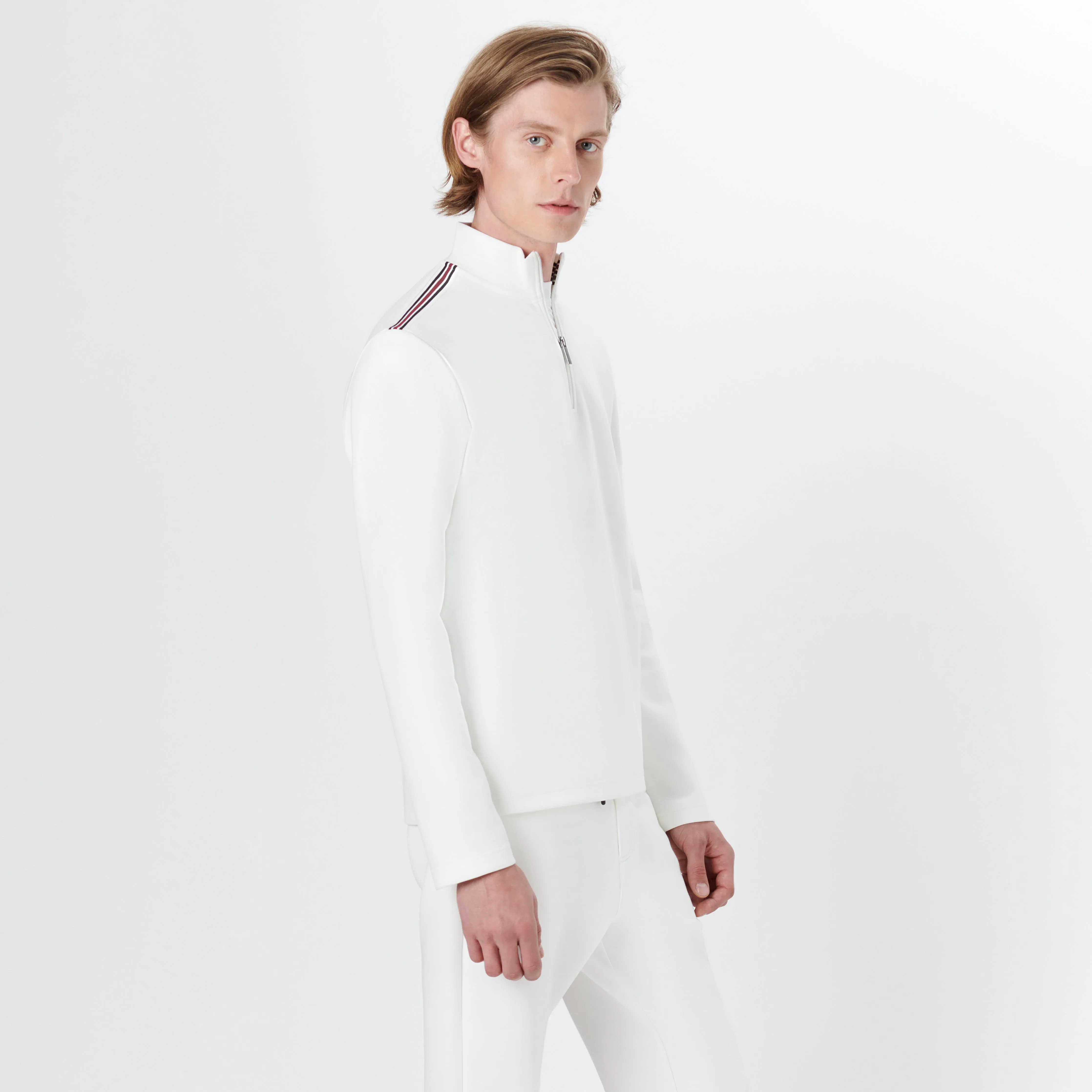 Quarter Zip Pullover Sweatshirt